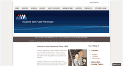 Desktop Screenshot of americanwarehouses.com